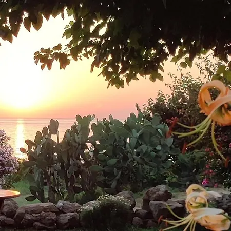 Villetta Con Giardino Vista Mare San Marco di Castellabate Buitenkant foto